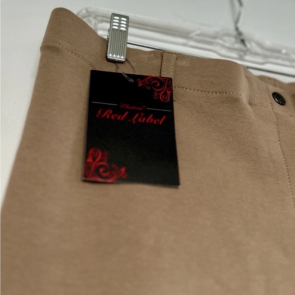 NEW Women Riding Breeches Full Seat Pants New With Tags TAN 38R /XL EQUESTRIAN - Picture 6 of 16